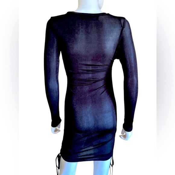 Lioness Black Long Sleeve Dress - Picture 4 of 13